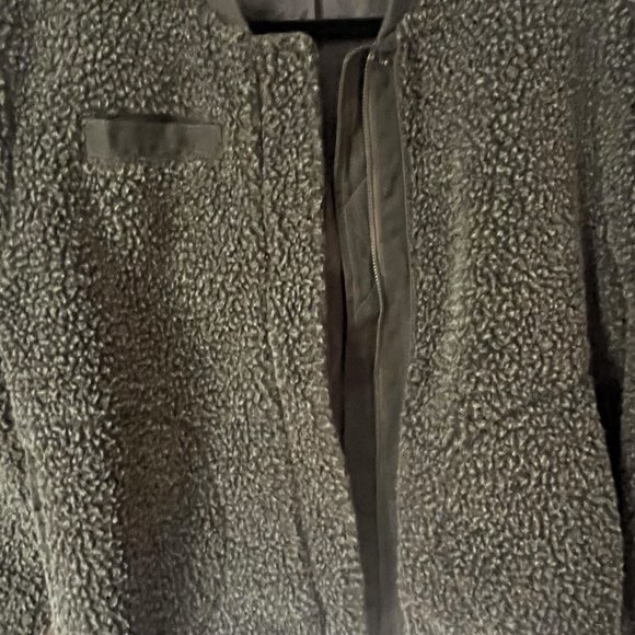 BDG Urban Outfitters Fleece Bomber Jacket, size Large - Picture 2 of 10